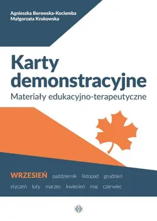 Karty demonstracyjne Wrzesień - Agnieszka Borowska-Kociemba, Małgorzata Krukowska