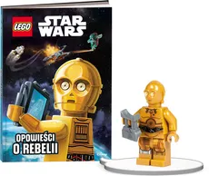 Książka do czytania Lego Star Wars Opowieści o Rebelii + minifigurka