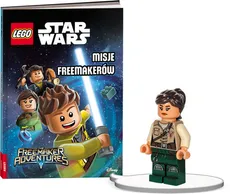 Książka do czytania Lego Star Wars Misje Freemakerów + minifigurka