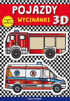 Pojazdy Wycinanki 3D - Krzysztof Tonder