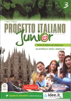Progetto Italiano Junior 3 Zeszyt ćwiczeń - Marin T.