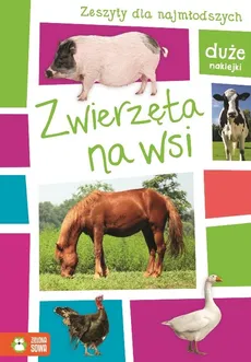 Zwierzęta na wsi Zeszyty dla najmłodszych - Outlet