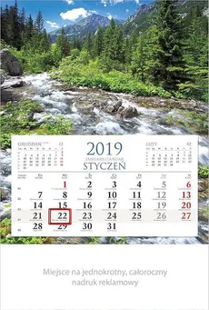 Kalendarz 2019 KM 03 Rzeka - Outlet