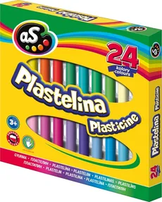 Plastelina AS 24 kolorów - Outlet