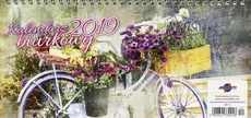 Kalendarz 2019 Biurkowy poprzeczny rower