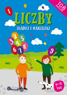 Liczby Zgaduj i naklejaj - Agnieszka Biela
