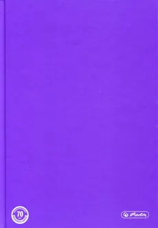 Brulion A5 Color Blockin 96 kartek w kratkę  fioletowy - Outlet