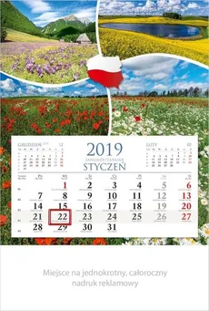 Kalendarz 2019 KM 01 Pejzaż - Outlet