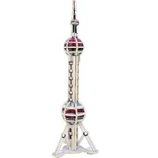 Puzzle drewiane 3D Wieża Oriental Pearl
