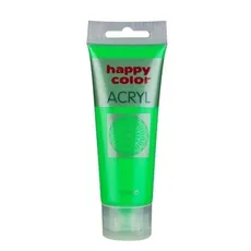 Farba akrylowa Happycolor 75 ml zielony fluo