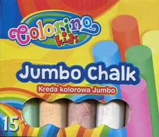 Colorino kids Kreda kolorowa Jumbo w pudełku 15 sztuk