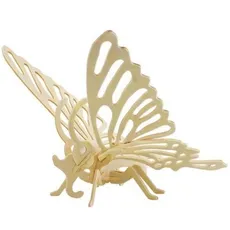 Puzzle drewniane 3D Motyl