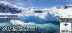 Kalendarz 2019 Biurkowy poprzeczny lodowiec