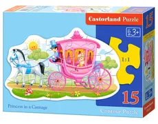Puzzle Konturowe: Princess in a Carriage 15