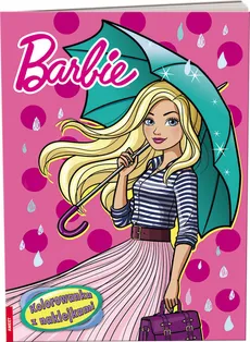 Barbie Kolorowanka z naklejkami - Outlet