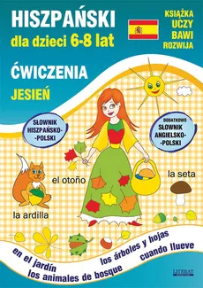 Hiszpański dla dzieci 6-8 lat Ćwiczenia Jesień - Outlet - Hanna Jewiak, Katarzyna Piechocka-Empel