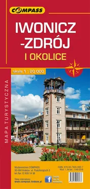 Iwonicz-Zdrój, Rymanów-Zdrój i okolice mapa turystyczna 1:20 000