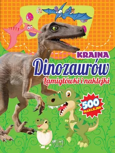 Kraina dinozaurów łamigłówki i naklejki