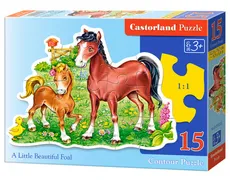 Puzzle konturowe A Little Beautiful Foal 15 - Outlet