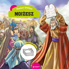 Mojżesz. Książeczka z kolorowankami - Maria Jankowska, Piotr Krzyżewski
