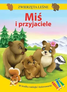 Zwierzęta leśne Miś i przyjaciele - Grażyna Nowak