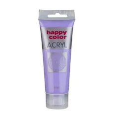 Farba akrylowa Happycolor 75 ml fiolet pastelowy