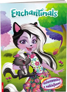 Enchantimals. Kolorowanka z naklejkami - zbiorowe opracowanie