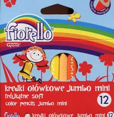 Kredki Fiorello jumbo mini 12 kolorów