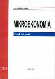 Mikroekonomia - Marek Rekowski