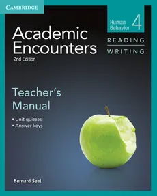 Academic Encounters 4 Teacher's Manual Reading Writing - Outlet - Seal Bernard, Seal Bernard