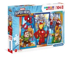 Puzzle 104 Supercolor Maxi Marvel Super Hero Adventures