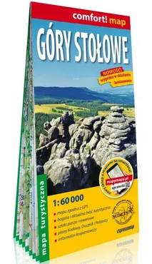 Góry Stołowe; laminowana mapa turystyczna; 1:60 000