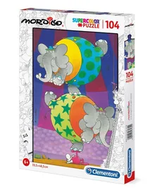 Puzzle 104 Supercolor Mordillo