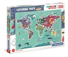 Puzzle Supercolor Exploring maps 250