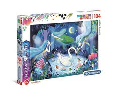 Puzzle Supercolor Brilliant A Fairy Night 104