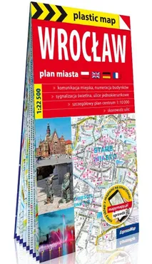 Wrocław foliowany plan miasta 1:22 500 - Outlet