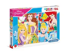 Puzzle 104 Supercolor Disney Princess