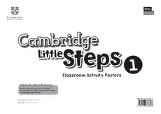 Cambridge Little Steps 1 Classroom Activity Posters - Outlet
