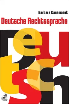 Deutsche Rechtssprache - Outlet - Barbara Kaczmarek