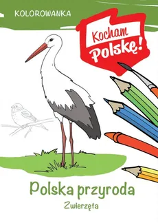 Kolorowanka Polska przyroda zwierzęta - Krzysztof Kiełbasiński