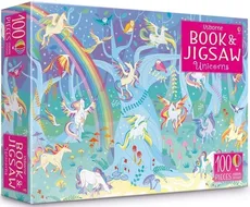 Puzzle Unicorns sticker book and jigsaw 100