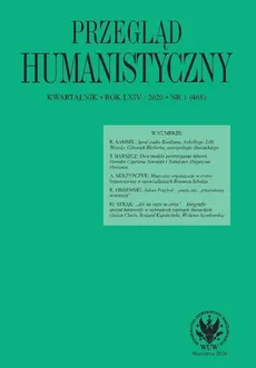 Przegląd Humanistyczny 1/2020