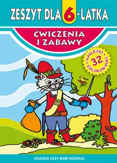 Zeszyt dla 6-latka - Outlet - Małgorzata Korczyńska