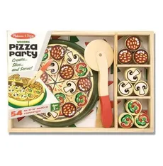 Drewniany zestaw pizza party 3-5 lat