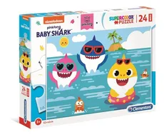 Puzzle Supercolor 24 Maxi Baby Shark