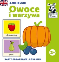 Angielski Owoce i warzywa (karty obrazkowe + poradnik) - Outlet