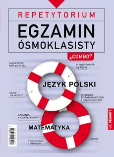 Repetytorium Egzamin ósmoklasisty Combo Język Polski i matematyka - Outlet