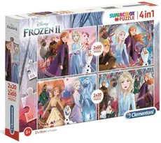Puzzle 2x20+2x60 SuperColor Frozen 2 - Outlet