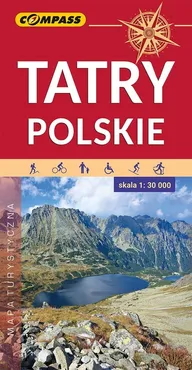 Tatry Polskie Mapa turystyczna 1:30 000