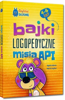 Bajki logopedyczne misia API - Outlet - Agata Kalina, Maria Szyfter